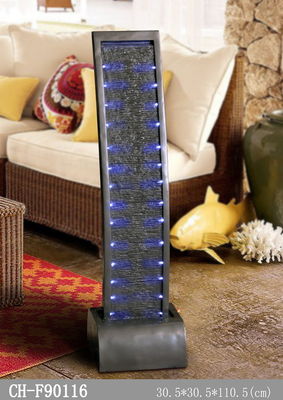 Porcellana fontane all'aperto di 110cm con le luci principali fornitore