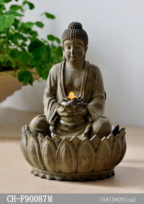Piccola fontana da tavolo accesa di Buddha fornitore