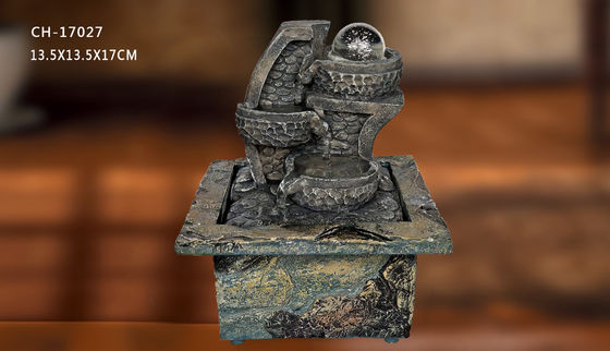 Fontane all'aperto dell'interno del mattone di Polyresin della decorazione dell'ufficio fornitore