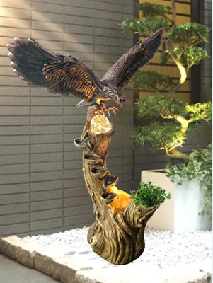 Fontane all'aperto animali di Eagle della palla di tornitura fornitore