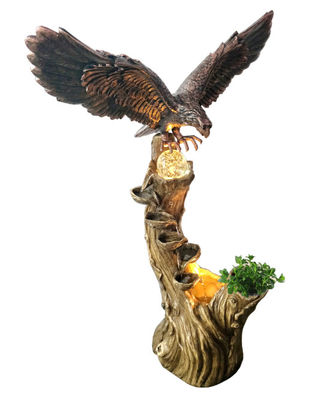 Fontane all'aperto animali di Eagle della palla di tornitura fornitore