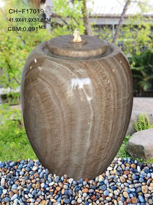 Fontane all'aperto ceramiche europee a 20 pollici fornitore