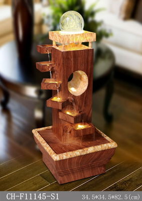 Fontana di legno di effetto del rattan di punto a 29 pollici fornitore