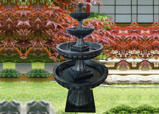 Fontana a file dell'ornamento quattro a 64 pollici fornitore