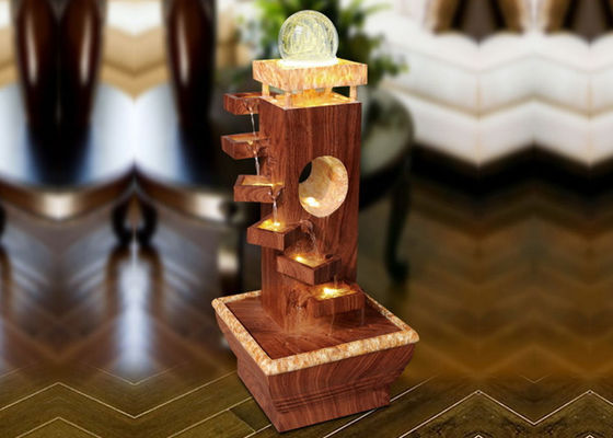 Fontana di legno di effetto del rattan di punto a 29 pollici fornitore
