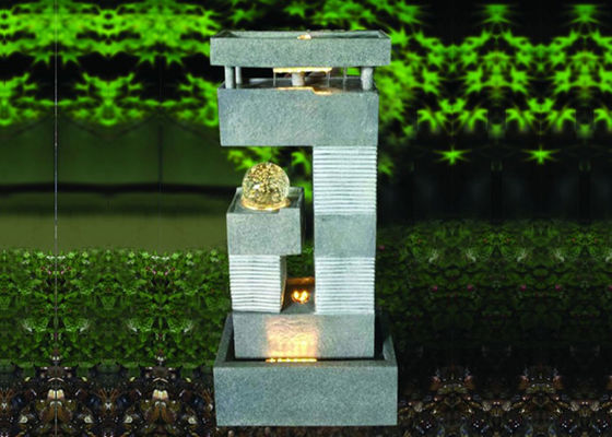 Fontana accesa a 32 pollici della cascata della pietra dell'ornamento fornitore