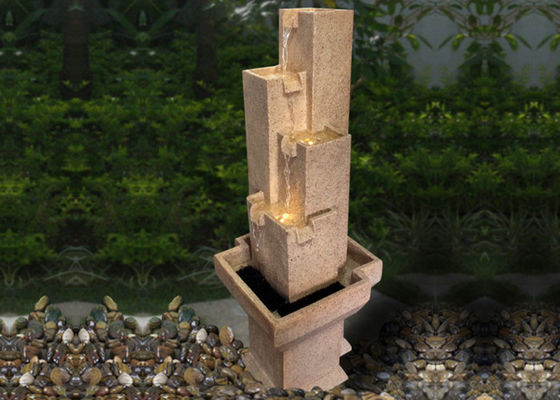 Fontana di lusso leggera dell'arenaria della decorazione del giardino fornitore
