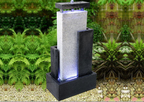Fontana di legno della cascata della pietra di effetto del marmo della decorazione del giardino fornitore