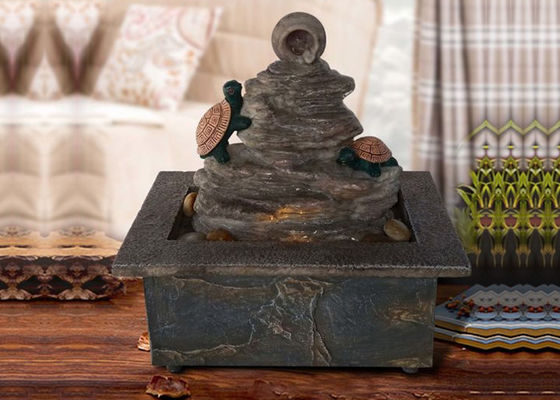 Fontana fatta a mano della casa del Rockery di Polyresin dell'interno fornitore