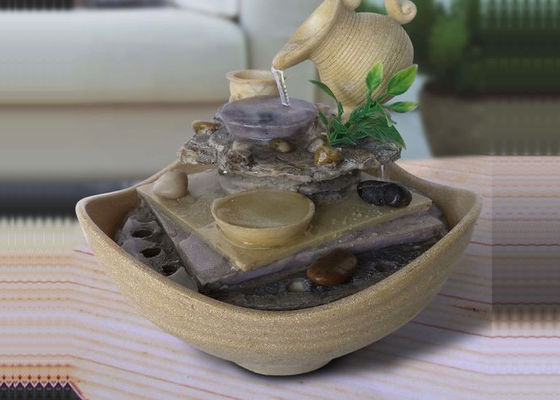 Le tazze inclinate hanno condotto la fontana dell'interno leggera fornitore