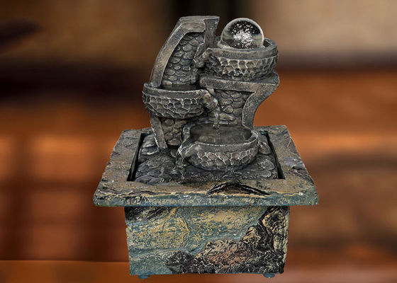Fontane all'aperto dell'interno del mattone di Polyresin della decorazione dell'ufficio fornitore