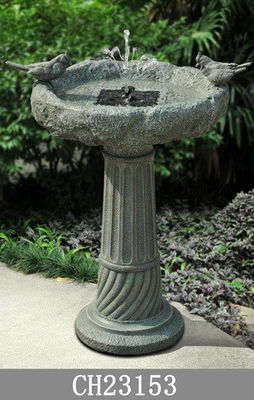 H70CM all'aperto Polyresin ha condotto la fontana leggera fornitore